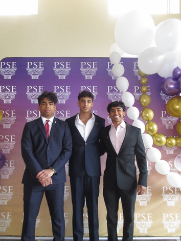 Brothers at a PSE chapter event